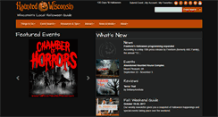 Desktop Screenshot of hauntedwisconsin.com